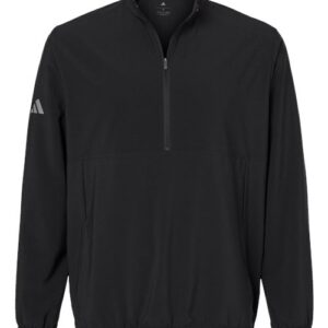 Men's Stretch Woven Half-Zip Pullover