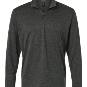 Men's Pro-Lock Performance Mélange Quarter-Zip Pullover