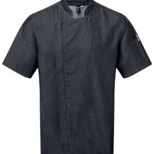 Unisex Zip-Close Short Sleeve Chef's Coat