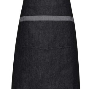Domain Contrast Denim Waist Apron