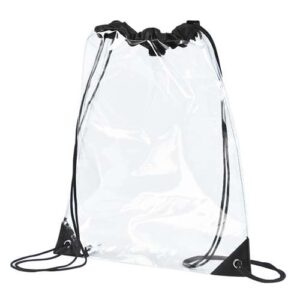 PVC Clear Drawstring Bag