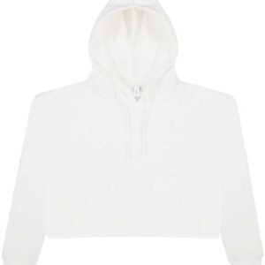 Women's Girlie Cropped Hooded Fleece with Pocket