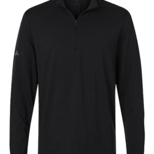 Men's Textured Stripe Quarter-Zip Pullover