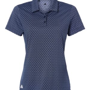 Women's 4-Way Stretch Printed Polo