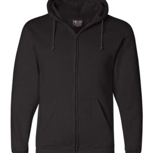 Unisex USA-Made Full-Zip Hooded Sweatshirt