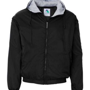 Unisex Fleece Lined Hooded Jacket