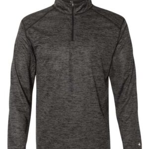 Men's Tonal Blend Quarter-Zip Pullover