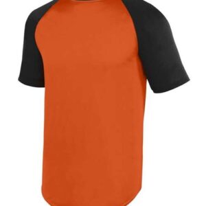 Unisex Wicking Short Sleeve Baseball Jersey