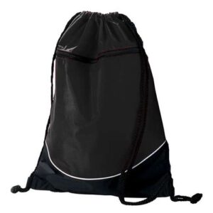 Tri-Color Drawstring Backpack