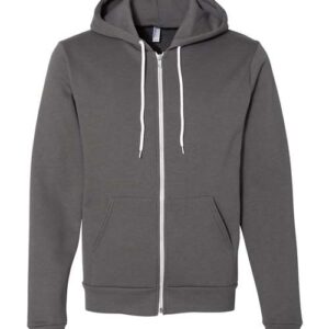 Unisex USA-Made Flex Fleece Full-Zip Hoodie Sweatshirt