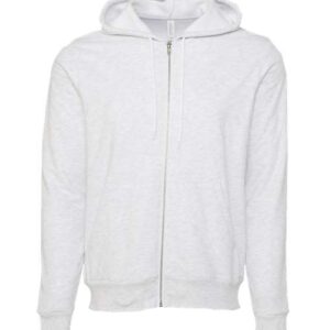 Unisex Sponge Fleece Full-Zip Hoodie Sweatshirt