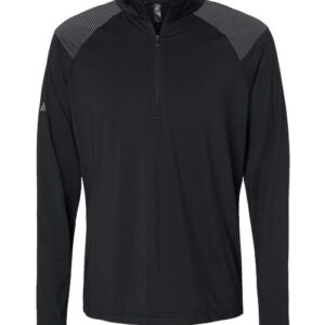 Men's Ultimate365 Lightweight Shoulder Stripe Quarter-Zip Pullover