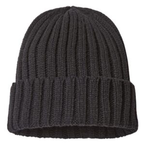 Sustainable Cable Knit Cuffed Beanie